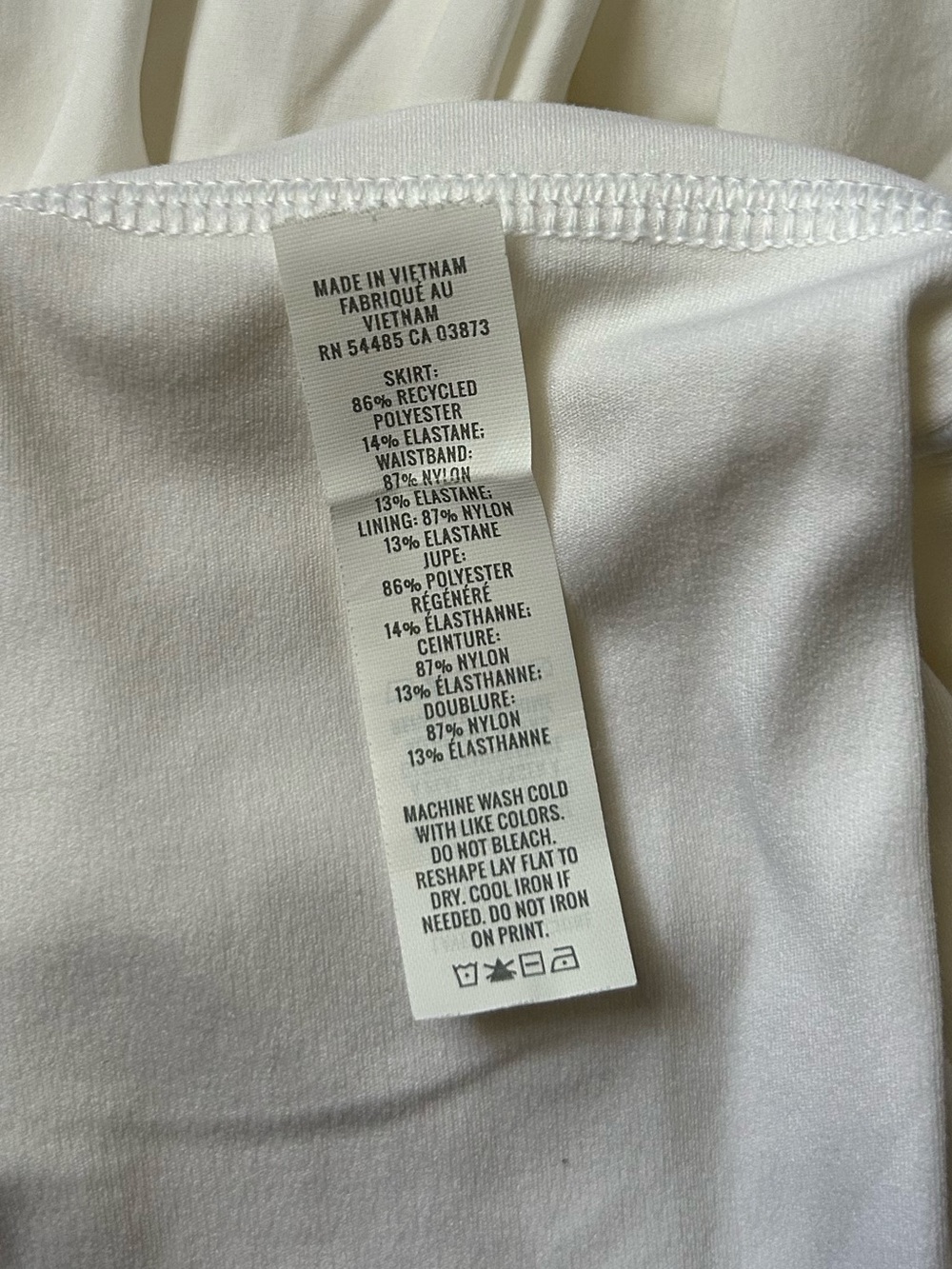 🎾AERIE Offline Pleated Tennis Skort Real Me Athletic White Mini Skirt - Small - Picture 8 of 8